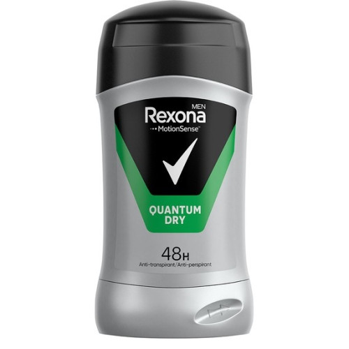 Антиперспірант твердий чоловічий Rexona Men Quantum Dry 50 мл. Антиперспірант твердий чоловічий Rexona Men Quantum Dry 50 мл.